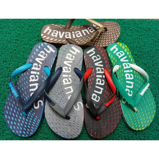 Sandal jepit havaianas DOTS cowok variasi 2