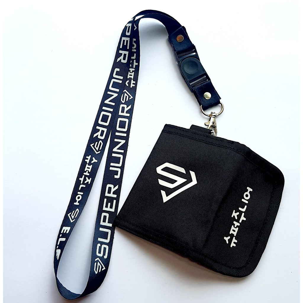 DOMPETSUPER JUNIOR KPOP HANGING WALLET / DOMPET KARTU / DOMPET GANTUNG KOREA