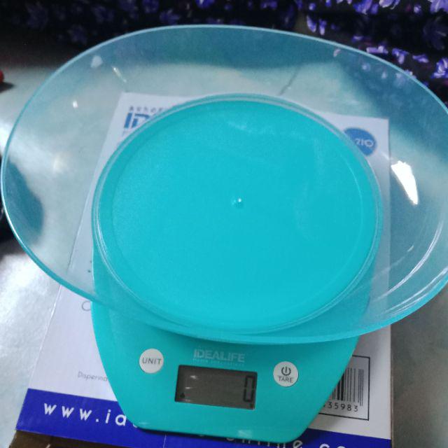 Idealife Il-210 Timbangan Digital Dapur Kue Timbang Wadah Mangkuk Il 210 Alat Ukur Tepung Bahan
