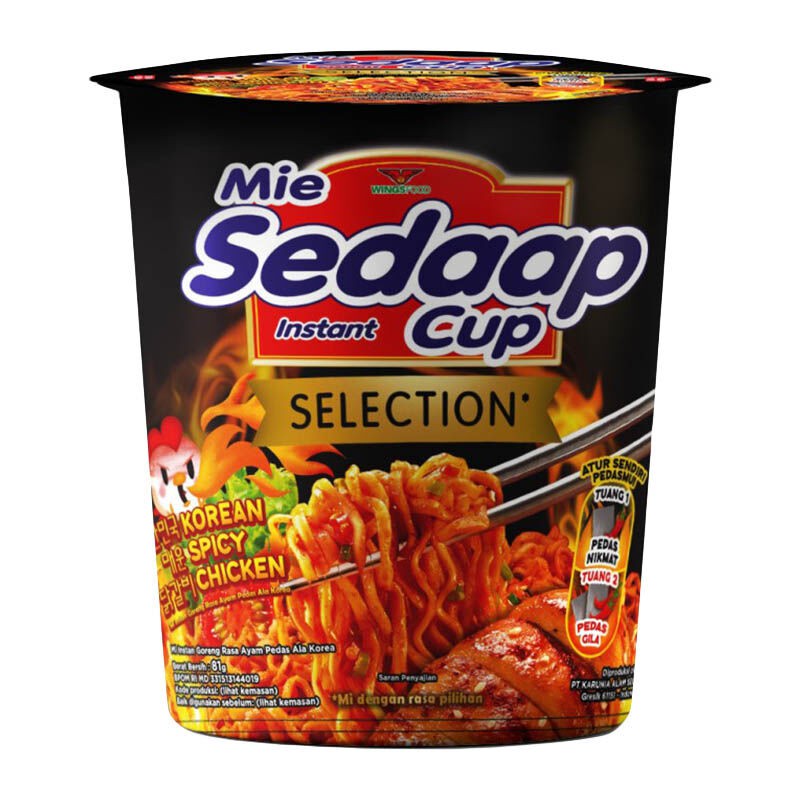 

MIE SEDAAP Cup Korean Spicy Chicken 81gr