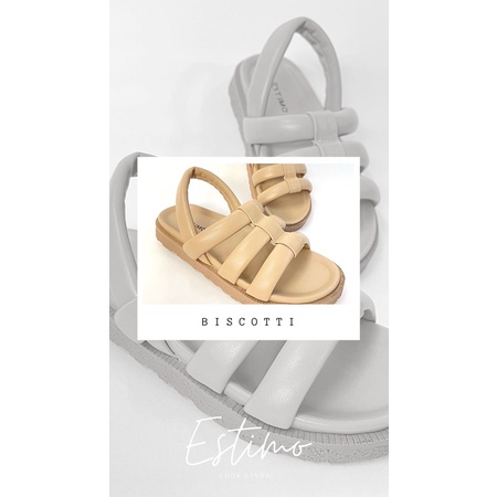 Sandal slip on wanita | BISCOTTI by estimo.look | sandal wanita sandal cewek