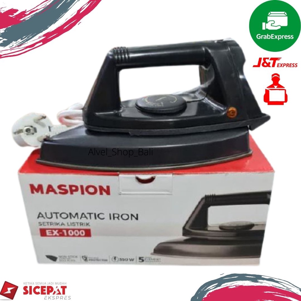 Jual Maspion Setrika Iron Ex 1000 Indonesia Shopee Indonesia