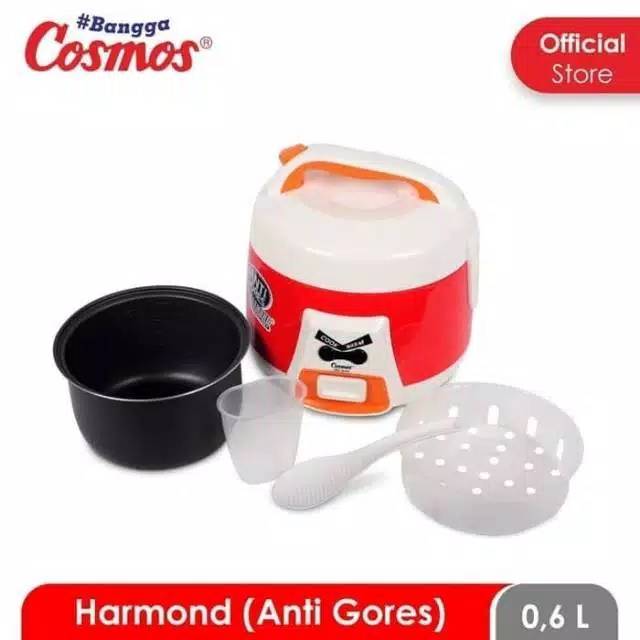 COSMOS Rice Cooker Harmond 0.6 Liter Angry Bird Anti Gores CRJ6123 300Watt