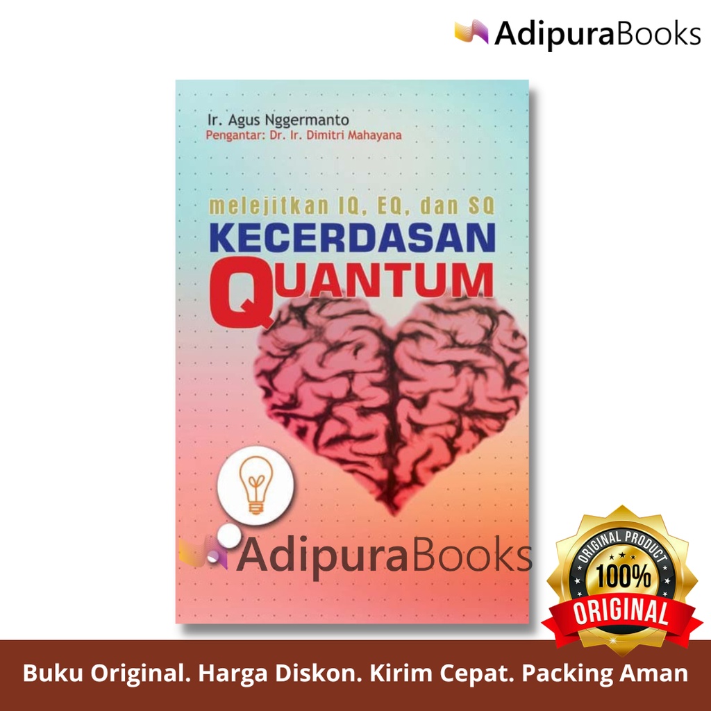 Buku Melejitkan IQ, EQ, dan SQ Kecerdasan Quantum