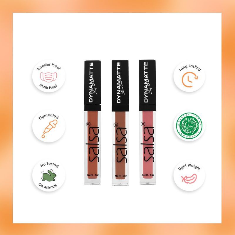 [ 𝗕𝗣𝗢𝗠 ] SALSA LIPCREAM DYNAMATTE