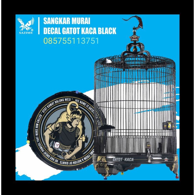 sangkar murai sazime gatotkaca dan lord of the ring nazgul ukuran 55 dan 58