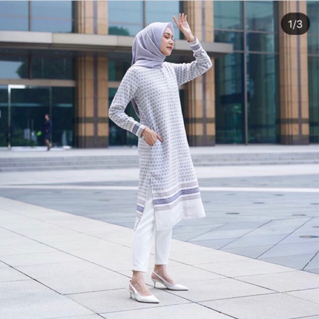 Ethnik Tunik Off white by Heaven Lights