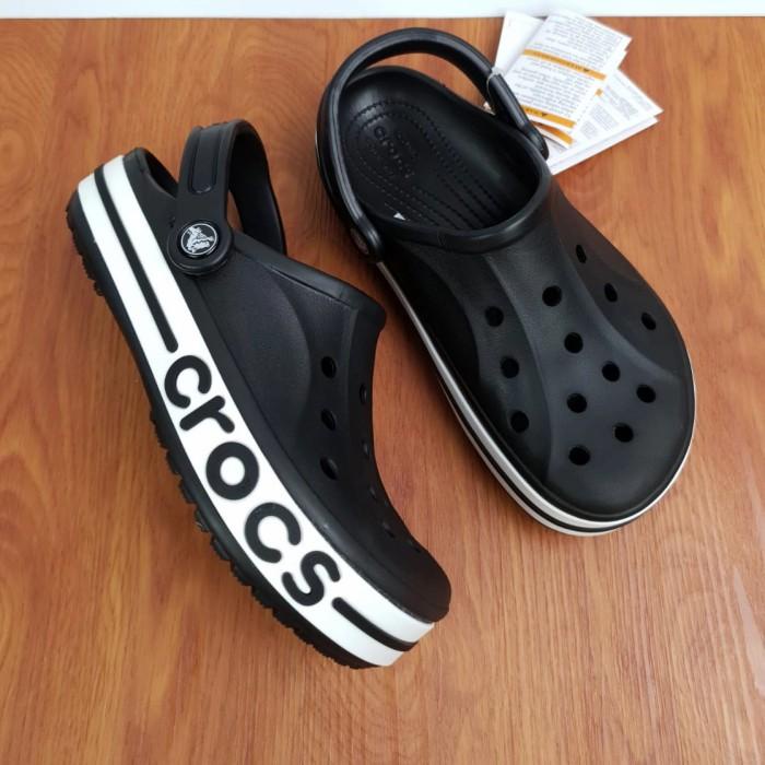 CROCS SANDAL PRIA BAYABAND CLOG MAN ORIGINAL CROCS - HITAM PROMO