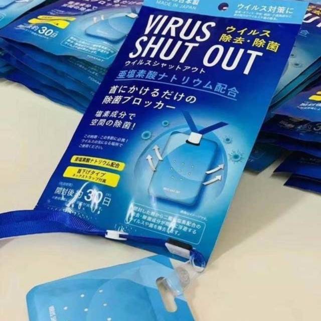 VIRUS SHUT OUT ASLI hand carry dari JAPAN