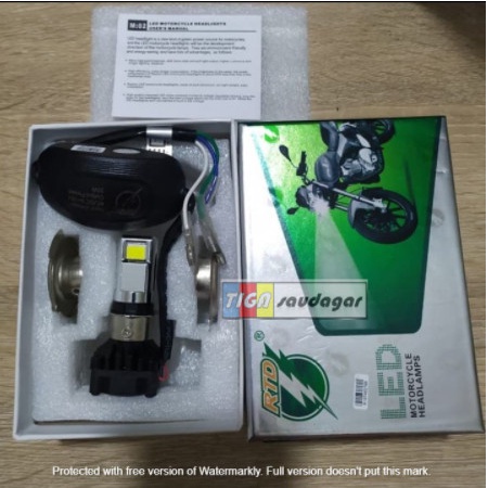 LAMPU DEPAN RTD M02D LED RAYTON HEAD LAMP 3 SISI MATA ORI GARANSI