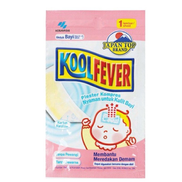 KOOL FEVER / KOYO DEMAM / PLESTER DEMAM / KOYO PENURUN PANAS / PEREDA DEMAM