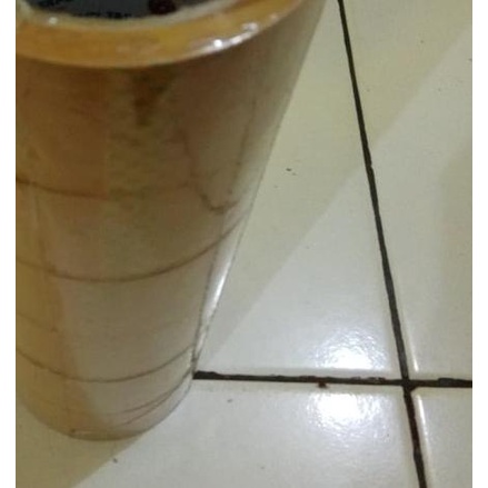 

➯ Lakban Coklat 2 inc isi 6 Rol - Lakban Plastik - double tape ☁
