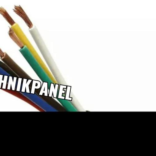 ✽ kabel serabut NYAF 6mm - Hitam ✪