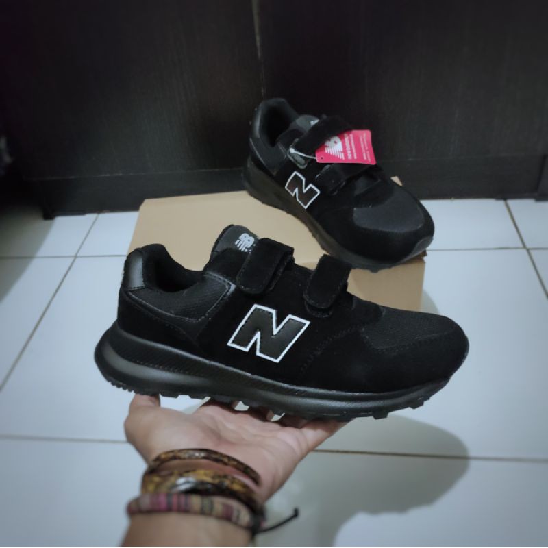 Sneaker anak laki-laki/perempuan | New balance Full hitam sekolah