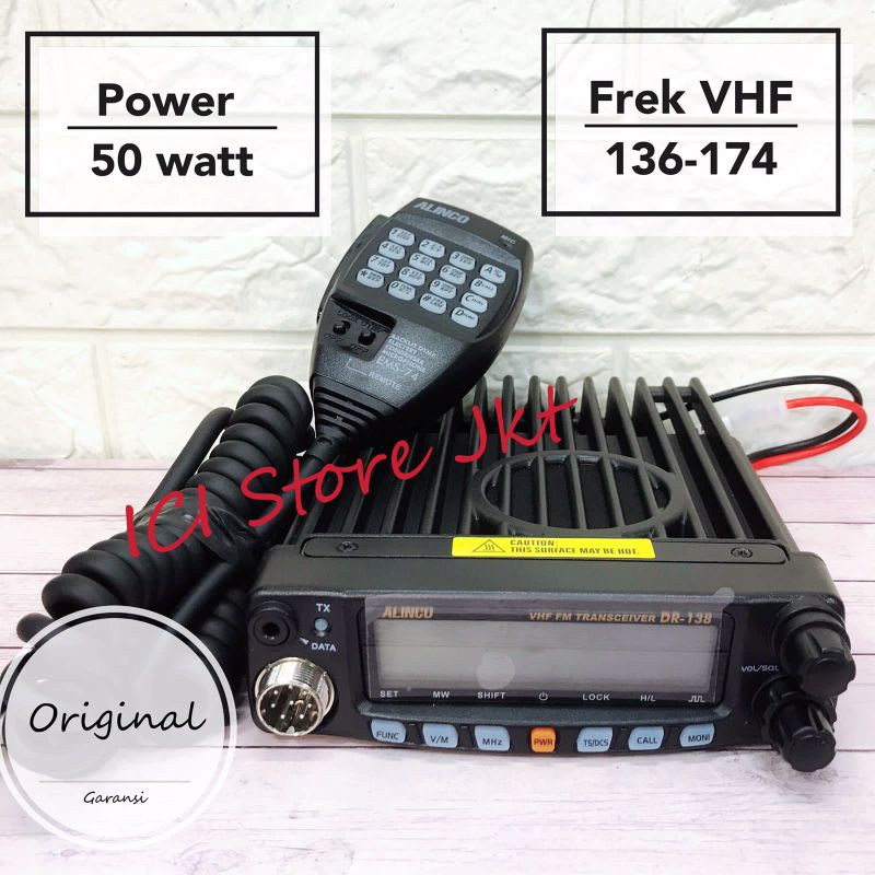 ALINCO DR138 Radio Rig VHF