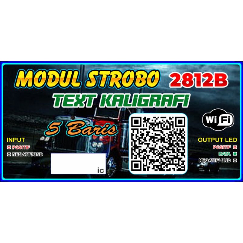 MODUL STROBO VERSI MARIO BROSS 5BARIS 2812B