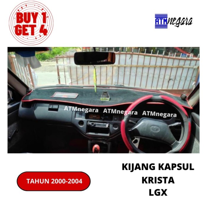 Aksesoris Cover / Karpet Dashboard Mobil Kijang Kapsul