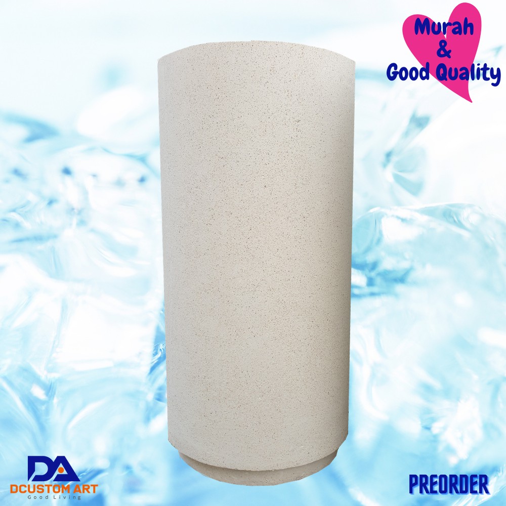 Pot Teraso Tabung Tinggi