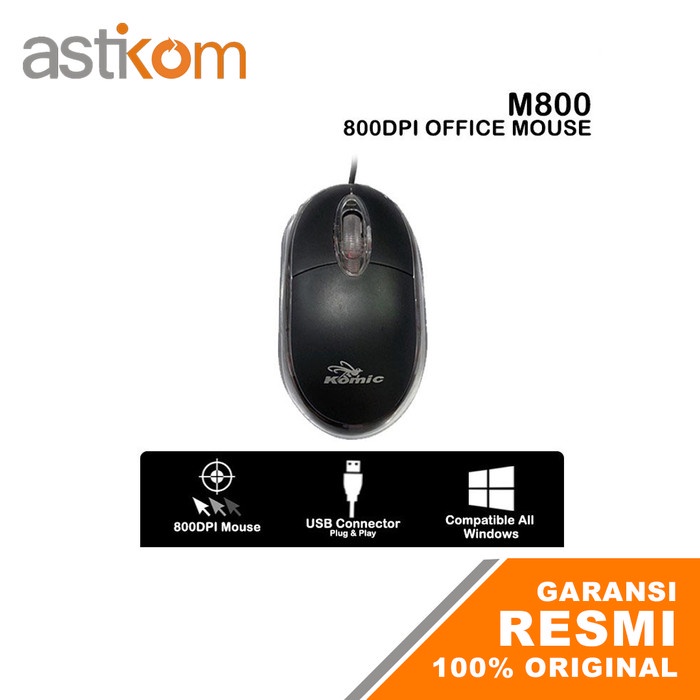 Mouse Office Murah Komic Optical Mouse M800