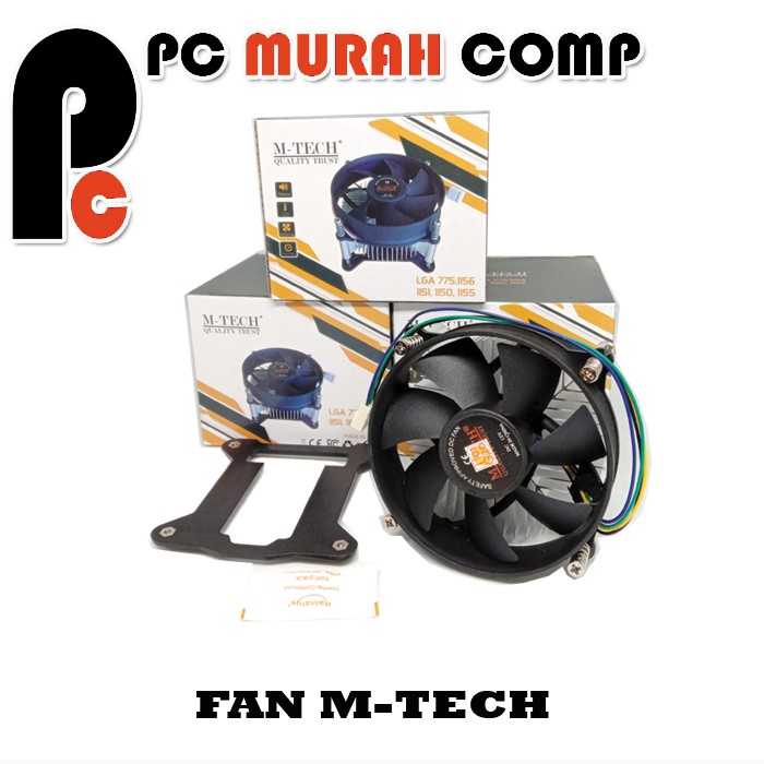 FAN MTECH NEW LGA 775 1150 1151 1155 1156