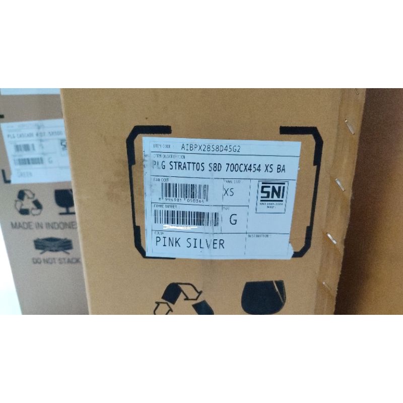 READY SEPEDA BALAP POLYGON STRATTOS S8D XS PINK LANGKA 154-164 CM