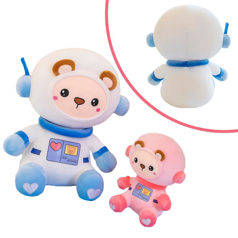 Luar Angkasa Baru Kreatif Astronot Beruang Boneka Mewah Lucu Kartun Mainan Ulang Tahun Anak