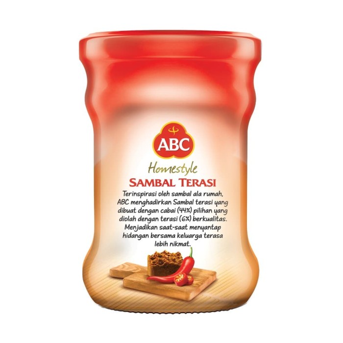 

Sambal-Aneka- Abc Sambal Terasi 180 G -Aneka-Sambal.