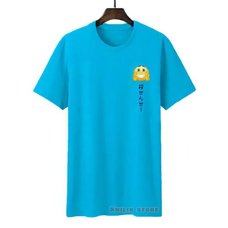 Kaos pria wanita SMILE baju kaos pria wanita kaos lengan pendek SMILE atasan pria wanita dewasa SMILE premium