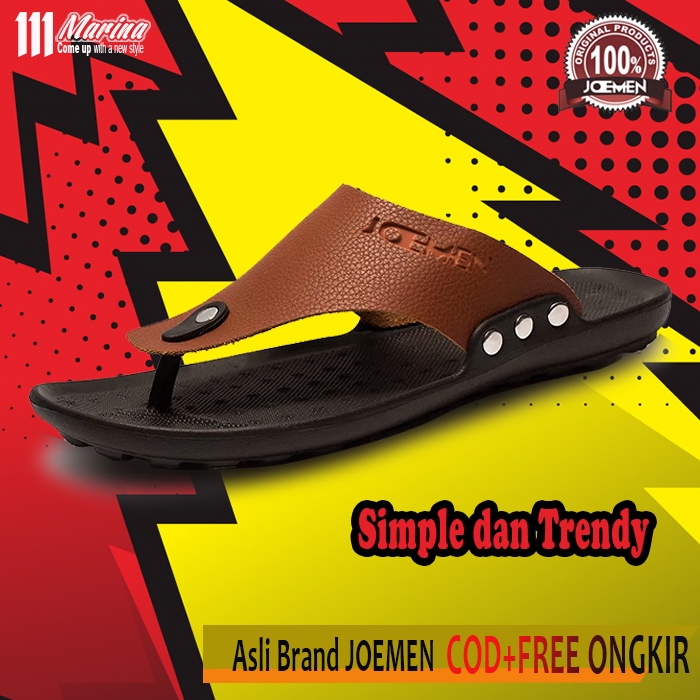 Sandal Pria Original 100% Branded Joemen Slop Selop Anti Air
