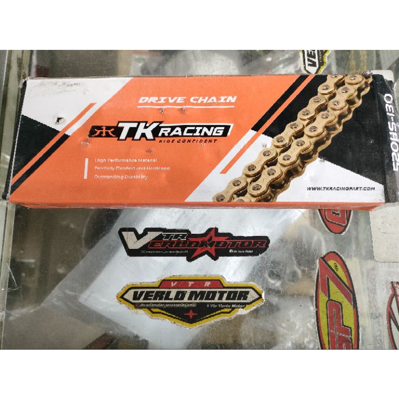 rantai 520 130 gold tk racing