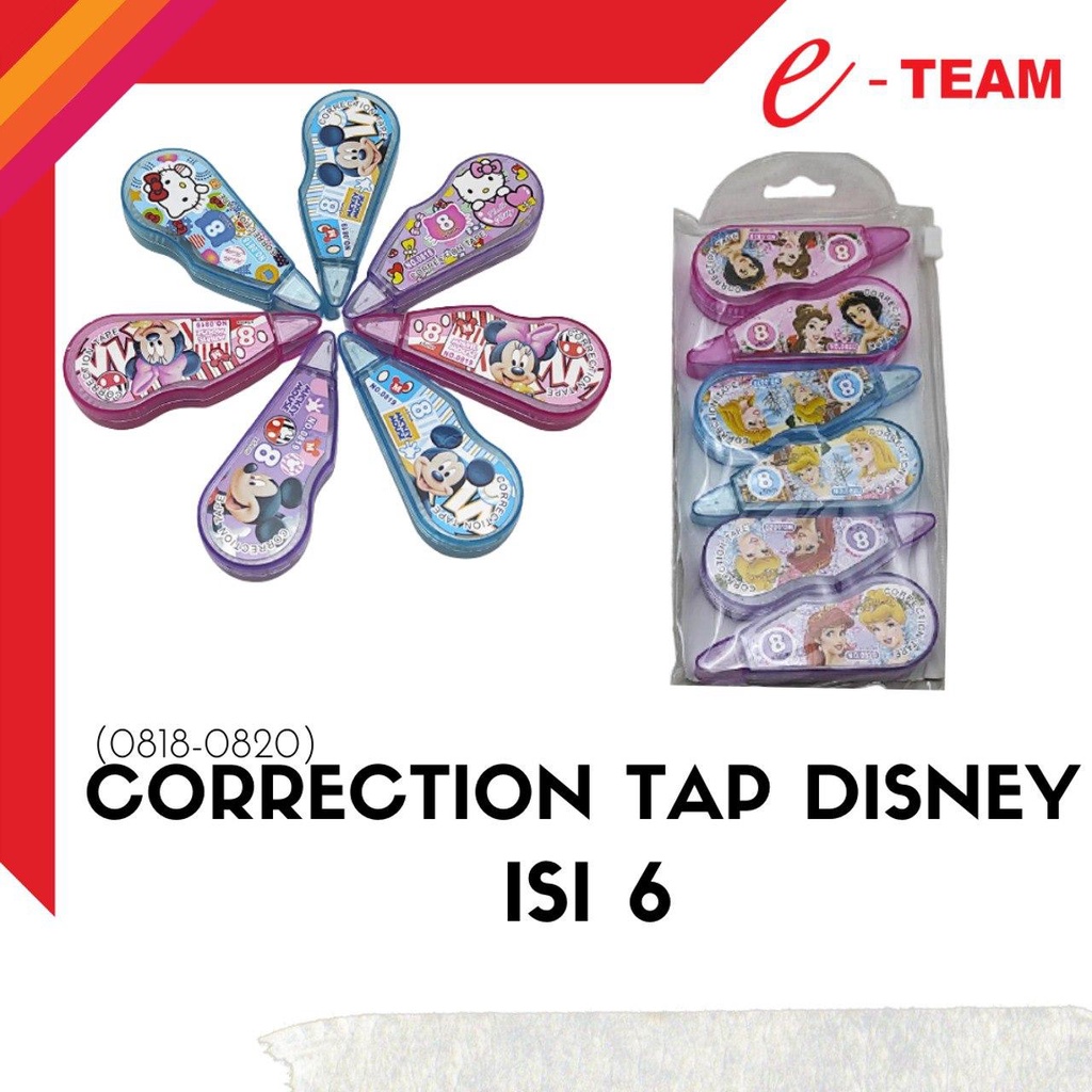 

TIPE-X KERTAS CORRECTION TAPE STIPO CUTE KARAKTER 8M x 5MM