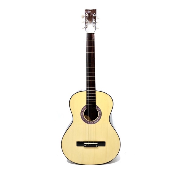 Gitar Akustik Pemula Tipe F310 P Warna Natural Model Bulat Senar String Murah Jakarta