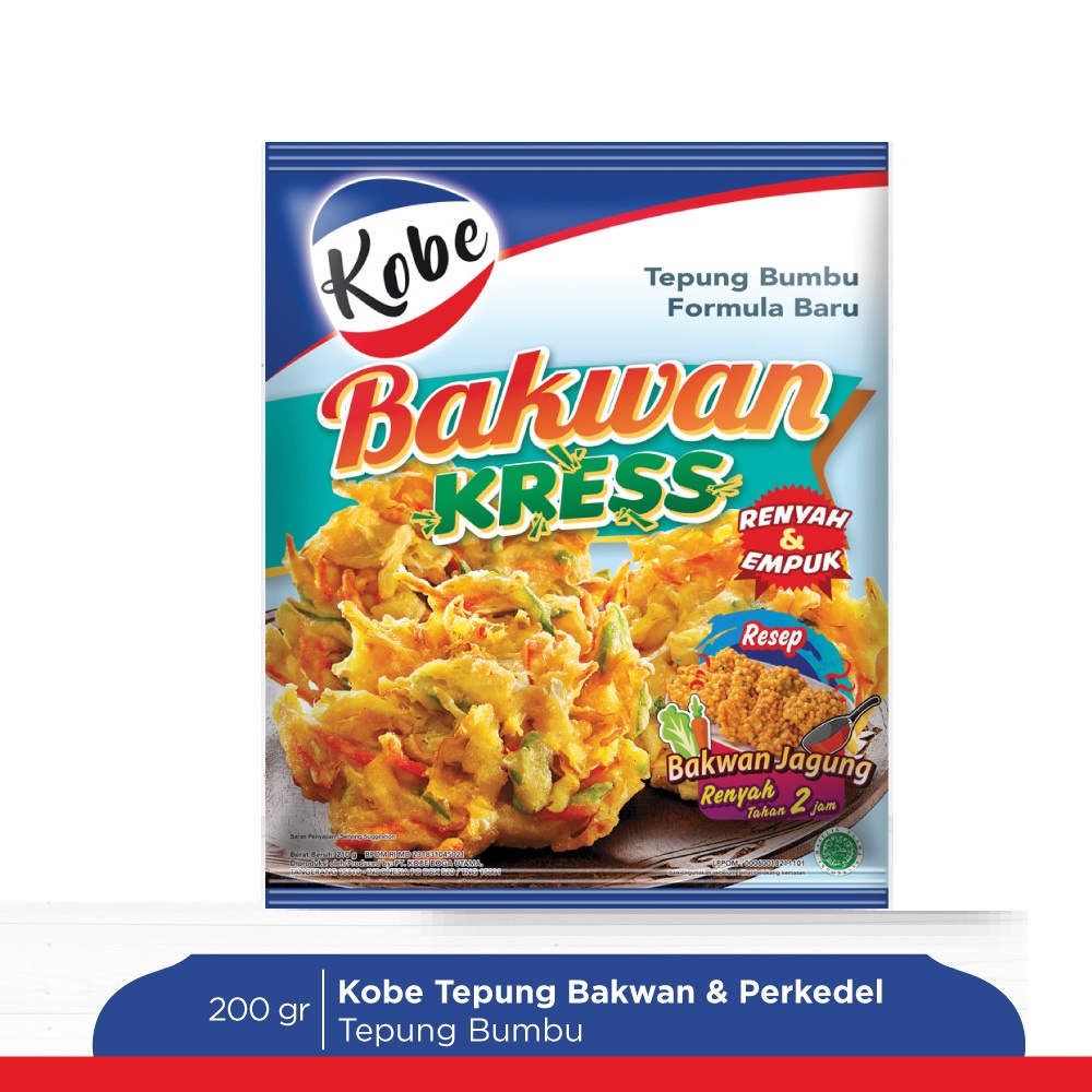 

Kobe Tepung Bakwan Goreng Kress 200 gr