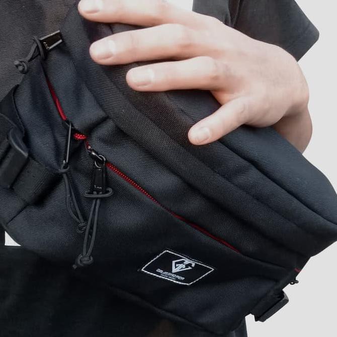 Terlaris Waistbag-Distro-Multifungsi Casual-Pria&Wanita Tas Paha-Kipling - Abu -Abu Tua