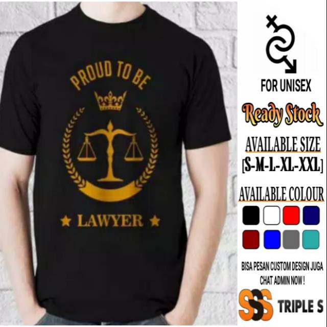 KAOS PROUD TO BE LAWYER KAOS ADVOKAT KEREN