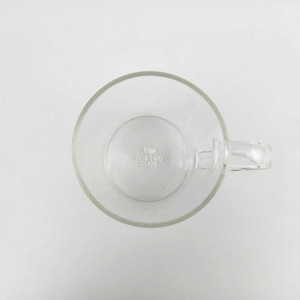 TD-A101 One Two Cups Gelas Glass Coffee Mug Desain Good Morning 400 ml - MD19