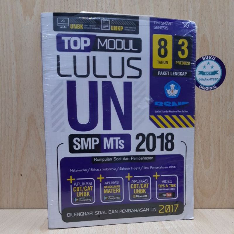 Top modul LULUS UN SMP /MTS 2018.-0