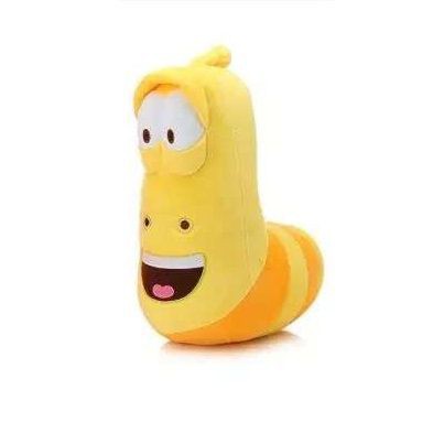 Boneka LARVA KUNING ORIGINAL BY LARVA Size 15x7x18CM