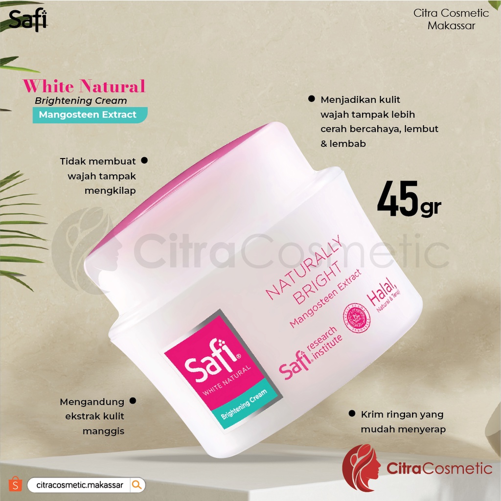 Safi White Natural Magosteen Extract Series Brightening Cleanser | Brightening Cream