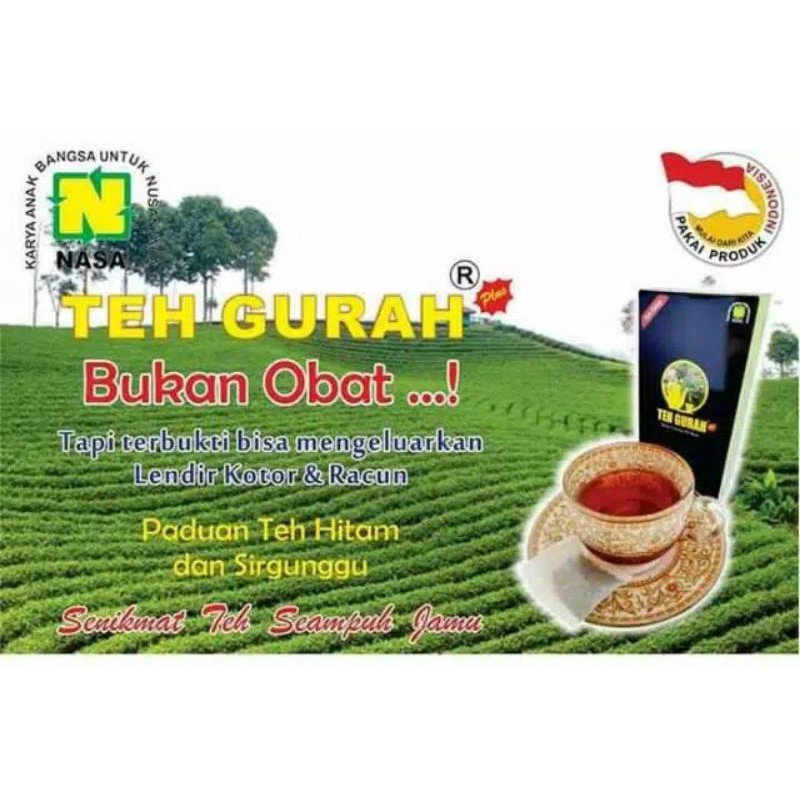 

TEH GURAH NASA TEH NASA HERBAL ALAMI ORIGINAL