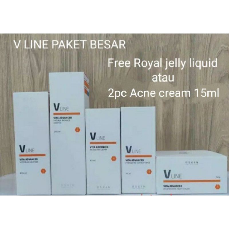 BSKIN VLINE PAKET BESAR