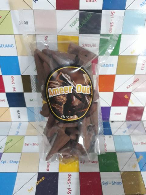 Buhur - Aromatherapy AMEER OUD - isi 50 Kerucut