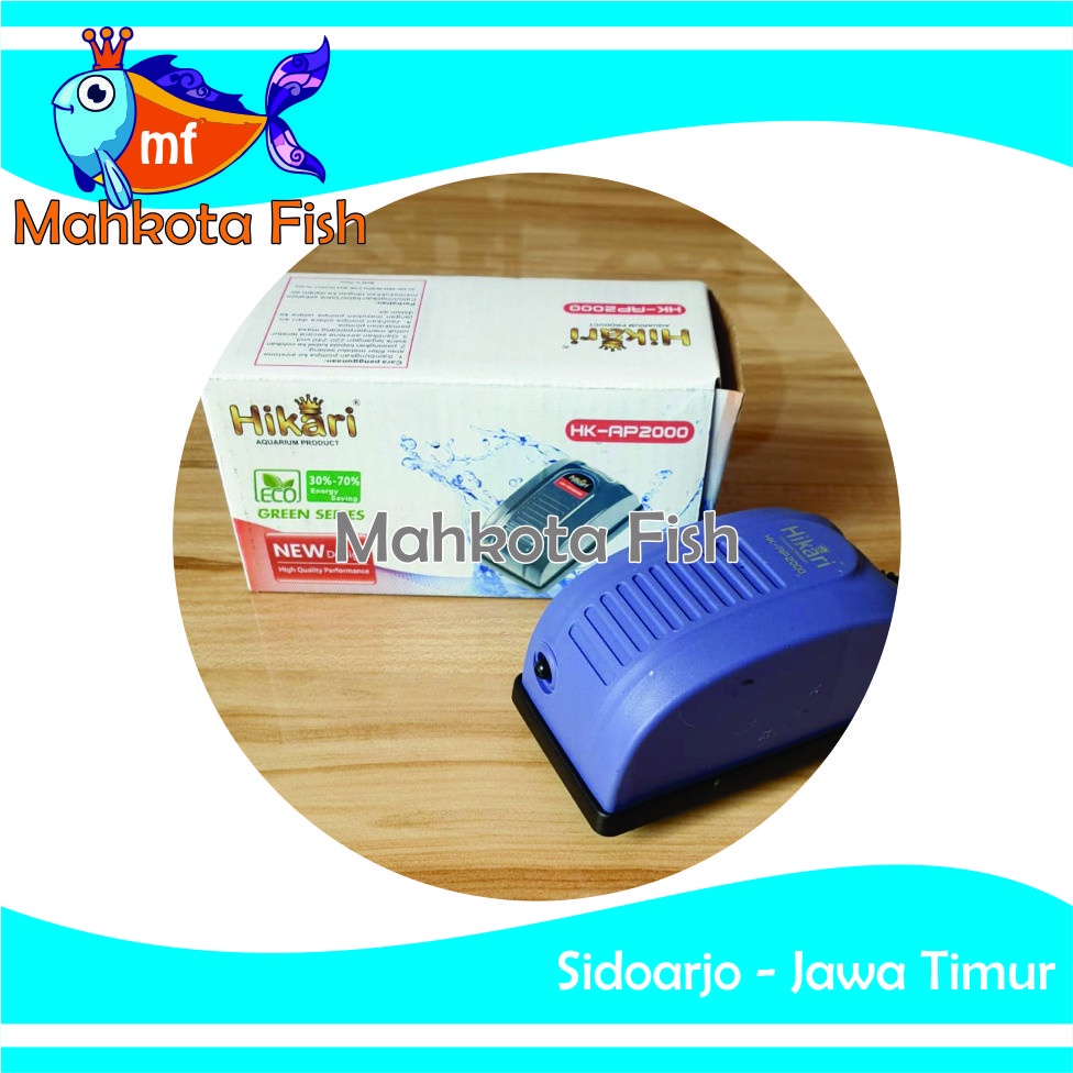 Aerator 1 Lubang | Air Pump Aquarium | Mesin Airator (GRATIS Buble Wrap)