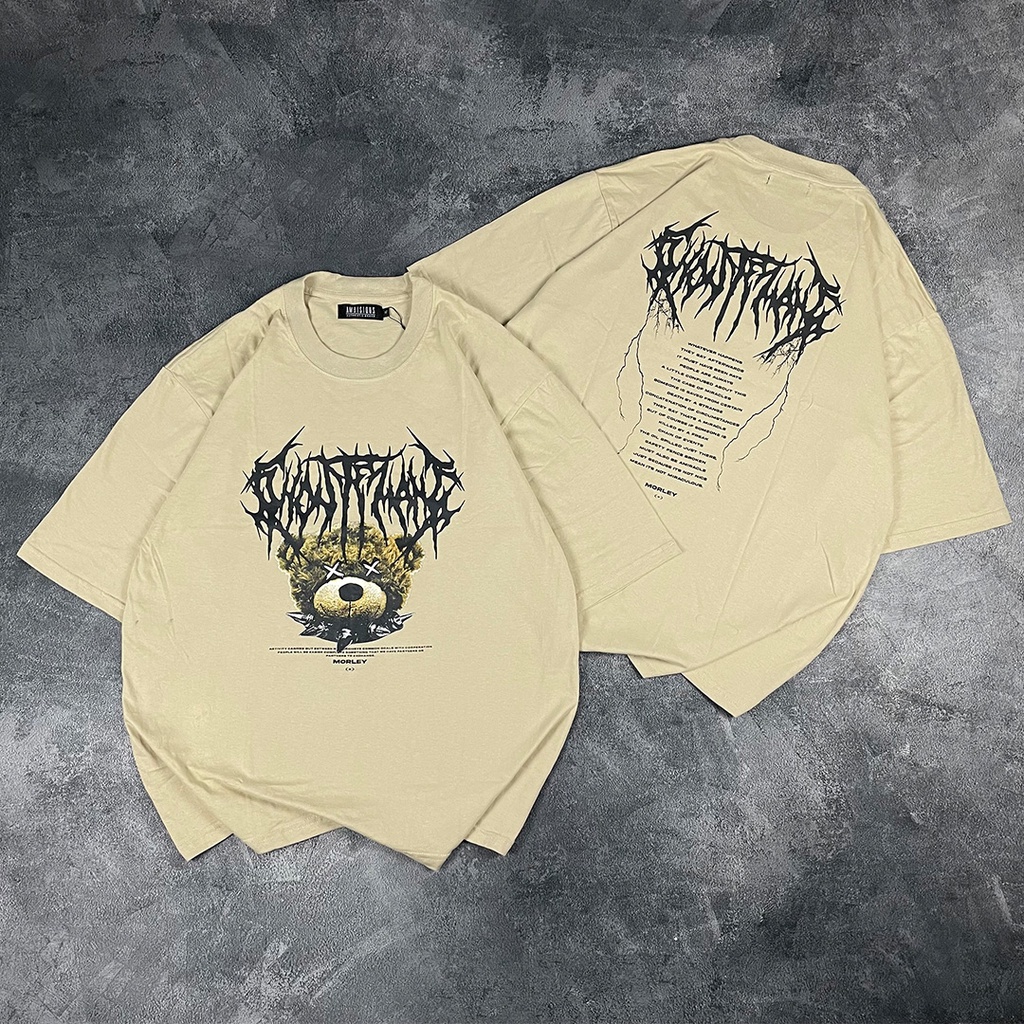 OVERSIZE T-SHIRT &quot; BEAR CONTINANCE  &quot;