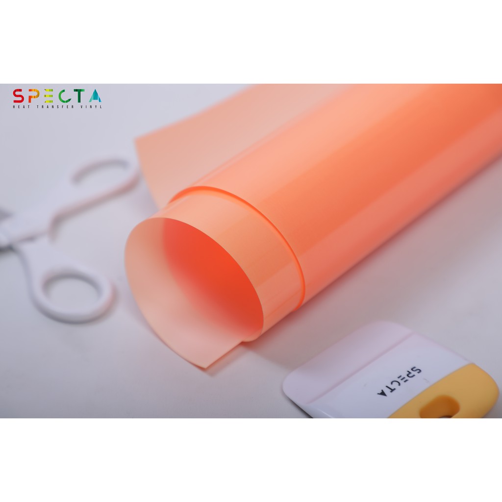 POLYFLEX GLOW IN THE DARK KOREA SPECTAFLEX GL-03 HTV ORANGE