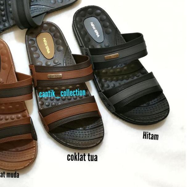 ♢ Sandal New Era Pria 8014 - Sandal Slop Pria New Era ♗