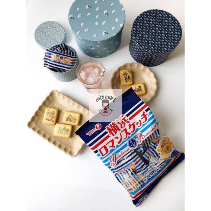 Takara Yokohama Romansketch Sandwich Biscuit / biskuit impor / biskuit jepang / snack jepang