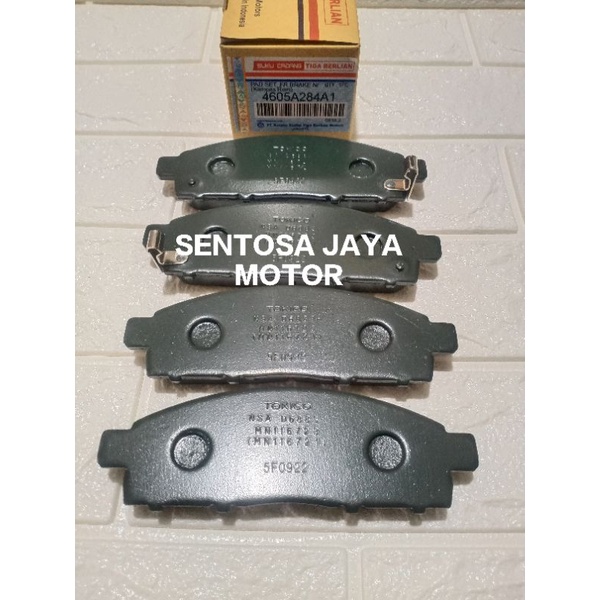 BRAKE PAD KAMPAS REM DEPAN MITSUBISHI TRITON PAJERO SPORT L200 ORIGINAL