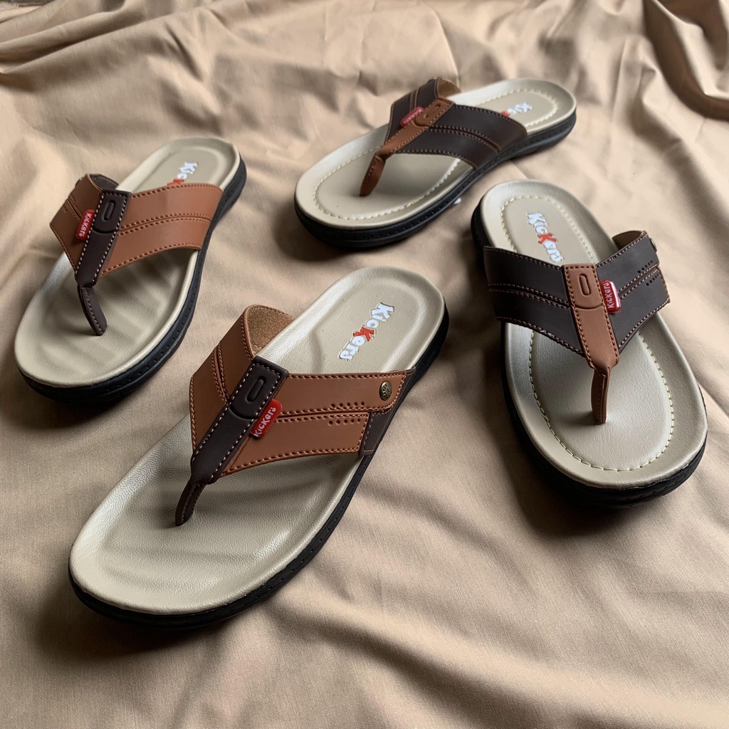 (TANPA KARDUS)SANDAL JAPIT TAMPAN BOY 1 COWOK TERFAVORIT MODERN GAYA TERKINI TERMURAH CASUAL kulit santai pria gaul | sandal pria terbaru distro jepit kekinian Sandal jepit Pria / Sandal kulit Casual / Sendal Santai Pria dewasa Kualitas Terbaik BOY1 3