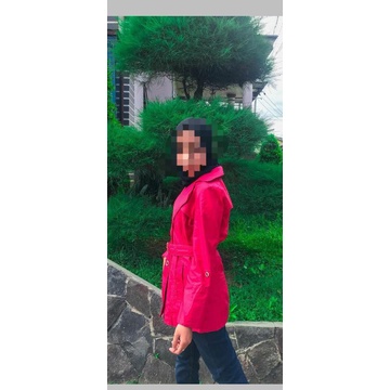blazer coat merah/